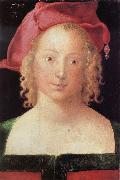 Young Woman with a Red Beret